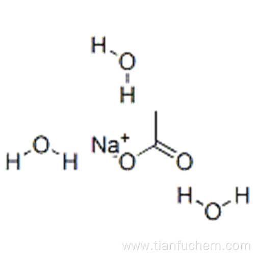 Sodium acetate trihydrate CAS 6131-90-4